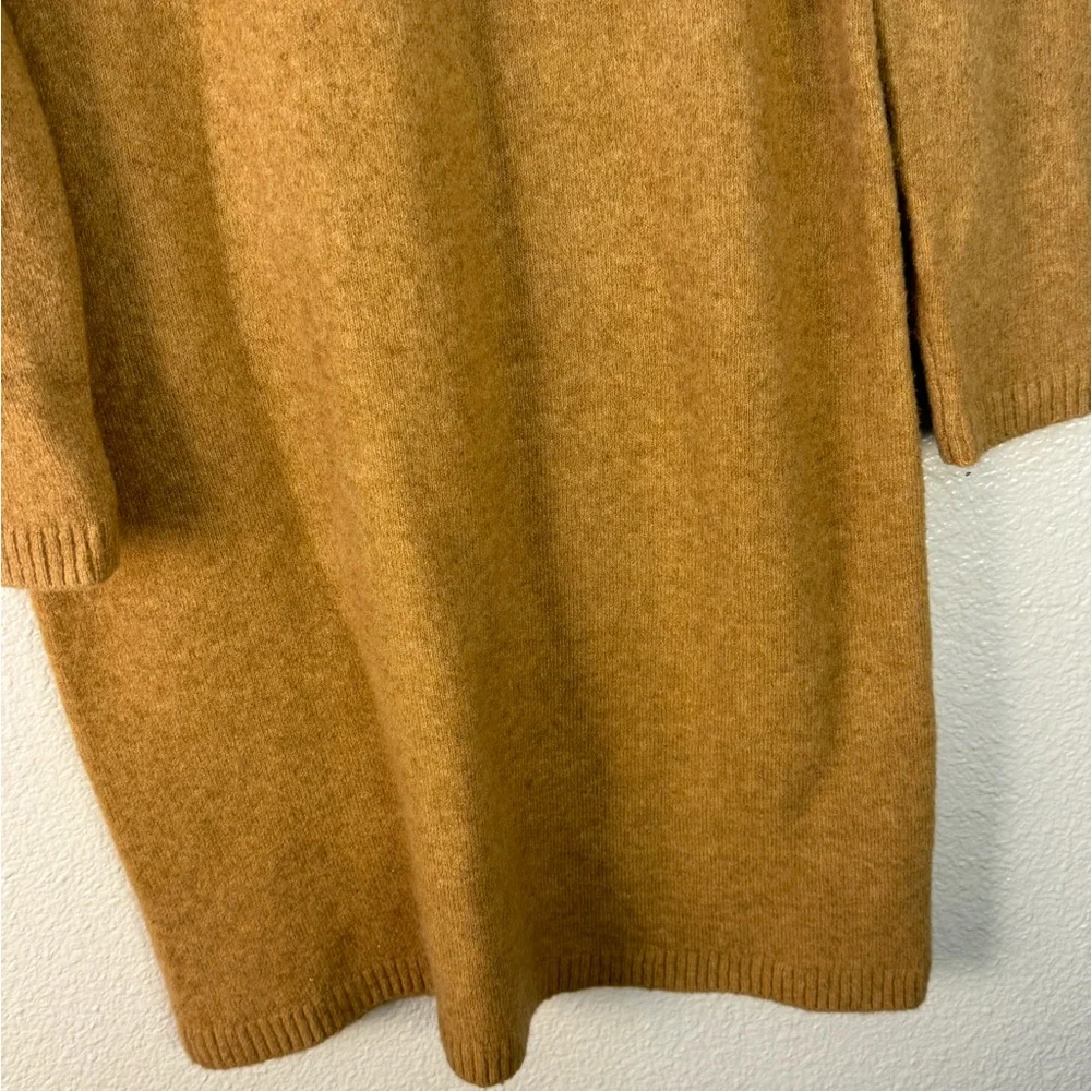 J. Crew women’s sweater dress small camel wool blend - Picture 4 of 9